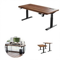 Tables de bureau relevables, fonctionnement silencieux, conception de bureau saine, ergonomique, hauteur réglable, bureau personnalisable