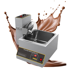 Machine à fondre le chocolat entièrement automatique, commerciale, compacte, à roue continue, pour la tempérage et la fusion du chocolat - Product Image 1