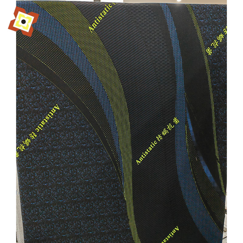 Mattress Fabric Manufacturer Jacquard Knitted 600gsm 4 Way Stretch Graphene Flame Retardant Home Textile Fabric