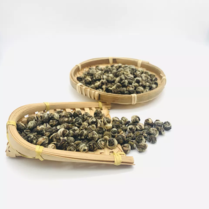 Venta al por mayor de Perlas de Jazmín Artesanales, Bolas de Té Verde con Aroma Natural a Jazmín, Té Suelto Recién Vaporizado - Product Image 1