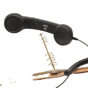 Auricular de <span class=keywords><strong>Teléfono</strong></span> Retro Vintage con Protección Contra <span class=keywords><strong>la</strong></span> Radiación, Conector Tipo-C y Jack de 3.5mm para Teléfonos Inteligentes - Product Image 3