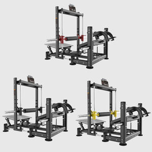 Équipement de musculation commercial Brightway, banc d'entraînement abdominal horizontal, banc de poussée des hanches assis, constructeur de fessiers, <span class=keywords><strong>pont</strong></span> pour les fessiers - Product Image 3