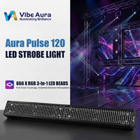 Lampu LED Matrix 120W RGB Efek Pixel Pencahayaan Panggung DMX512 Lampu Klub DJ dengan 666 Butir LED RGB untuk Acara