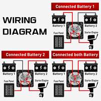 Interruttore di scollegamento della batteria 12V-48V 275 ampere On/Off dell'isolatore principale interruttore di interruzione della corrente disconnettori categoria di prodotto