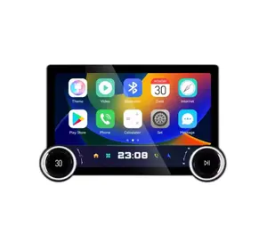 Mesin layar besar DIAMOND 2K double-knob 11.8 inci, mesin bingkai Android radio sistem audio mobil