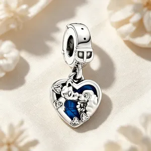 Abalorios <span class=keywords><strong>de</strong></span> tungsteno con diseño <span class=keywords><strong>de</strong></span> Ratatouille, Buscando a Nemo y <span class=keywords><strong>Dumbo</strong></span> para pulseras/collares originales, regalo <span class=keywords><strong>de</strong></span> joyería DIY - Product Image 4