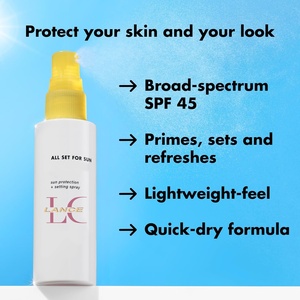 Spray Fijador de Maquillaje Mineral Vegano <span class=keywords><strong>Lance</strong></span> con Protección Solar SPF45 para Piel Grasa - Marca Privada OEM/ODM - Product Image 2
