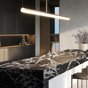 Phong cách nhân tạo <span class=keywords><strong>Quartz</strong></span> slab cho khu dân cư và thương mại nội thất trang trí slab thạch anh - Product Image 2