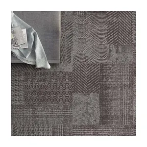 HJ écologique Imprimé 3d tapis nouveau design Commercial Flooring moquette dalles