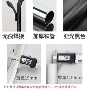 Perchero de pie de un solo poste de 130 cm de ancho con estante para zapatos para uso en el hogar, dormitorio o residencia universitaria. - Product Image 4