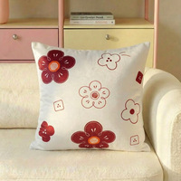 Cojín Decorativo de Felpa con Diseño Floral, Suave y en Forma de Flor, para Decoración del Hogar