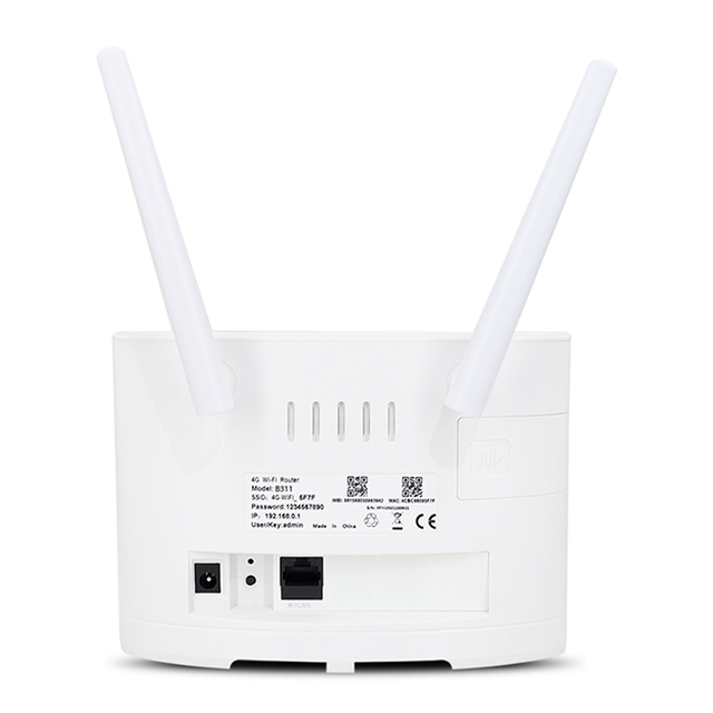 Unlocked Factory Wifi Network 300Mbps B311 Pro 4G LTE WiFi Wireless Hotspots Router With Antenna SIM Card