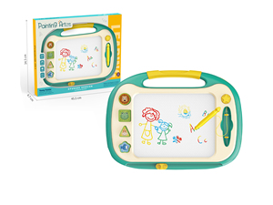 Tableau magnétique portable pour enfants : jouet éducatif pour l'apprentissage de l'écriture, de l'<span class=keywords><strong>art</strong></span> et de la peinture - Product Image 1