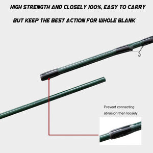 OEM 4 조각 좋은 품질 탄소 비행거리 낚시대 spey를 나르게 쉬운 - Product Image 3