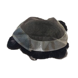 วิกผมชายแบบครอสบอร์เดอร์ ฐานตาข่ายสไตล์<span class=keywords><strong>เกาหลี</strong></span> สวมใส่สบาย <span class=keywords><strong>ผม</strong></span><span class=keywords><strong>สั้น</strong></span> มองไม่เห็นรอยต่อ รุ่น N06 - Product Image 5