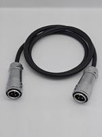 Cable de Robot con Conector de Aviación ST20, TRVV de 3 Núcleos y 1 mm², Cable de Cadena Portacables de Alta Flexibilidad para Brazo Robótico y Servomotor