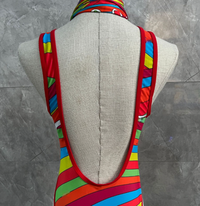 <span class=keywords><strong>Maillot</strong></span> <span class=keywords><strong>de</strong></span> <span class=keywords><strong>bain</strong></span> une pièce sexy pour femme avec bandeau, col montant, imprimé personnalisé, <span class=keywords><strong>de</strong></span> marque STOCK - Product Image 5