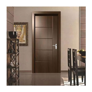 זול מודרני mdf pvc דלת חדר אמבטיה דלת דלת עץ pvc דלת עץ לבית דלת עץ לבית - Product Image 6