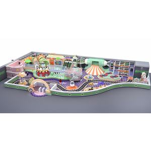 Parque temático para niños, parque infantil interior comercial, equipo de patio interior <span class=keywords><strong>casero</strong></span> con <span class=keywords><strong>PISCINA</strong></span> DE BOLAS deslizante - Product Image 1