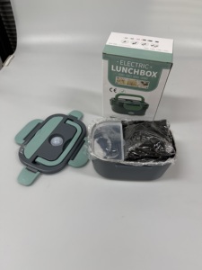 Lonchera Eléctrica de 1.5L con Recipiente Interior de Acero Inoxidable, Contenedor Portátil para Calentar Comida en el Auto de 12V con Juego de Tenedor y Cuchara - Product Image 5