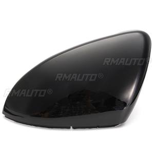 Paire de coques de rétroviseurs latéraux noires brillantes pour VW GOLF 7 MK7 MK7.5 GTI R GTE GTD 2013-2018 - Product Image 4