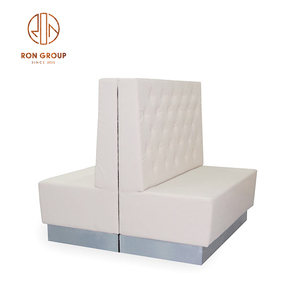 Restaurant Furniture Supplies Commercial Sofa <strong>Bench</strong> Wholesale Coffee Leather Sofa Restaurant Booth Sofa <strong>Seating</strong> <strong>Cushions</strong> - Product Image 2