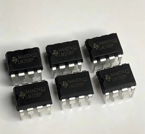 Amplificateur opérationnel double LM358P <span class=keywords><strong>Texas</strong></span> Instruments, faible consommation, alimentation simple, DIP-8 traversant, -0~+70 - Product Image 1