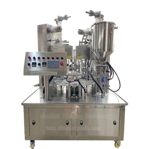 Automatic Rotary Communion Cups And Wafer Set Filling Heat Sealer