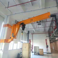 Grue à flèche murale électrique en porte-à-faux pour la construction, la maison et la ferme, neuve avec composants de roulement de moteur à noyau