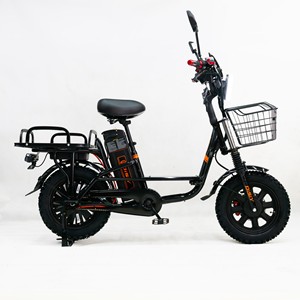 DISIYUAN MINAKO Vélo <span class=keywords><strong>cargo</strong></span> électrique hybride Monster 16 pouces <span class=keywords><strong>sans</strong></span> batterie avec pneus hiver pour livraison et coursier - Product Image 5