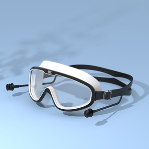 Adulte sans fuite Protection complète Anti-buée Lunettes de natation étanches Matériau en silicone et lunettes de natation anti-buée - Product Image 6