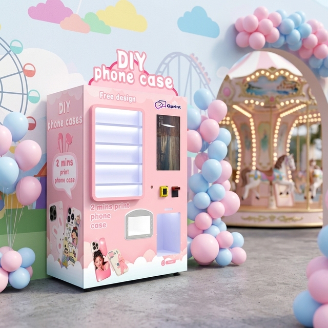 Phone case Printing Machine Mobile Phone Cover Printer Customised Vending Machine