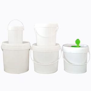 Récipient vide de 1L pour crème glacée, bonbon, peinture, outil d'étanchéité, baril de boue, <span class=keywords><strong>argile</strong></span> légère, organisateur seau paquet - Product Image 1