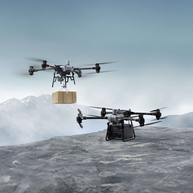 Second Hand D JI Cargo Drone With Aerial Hoist System 4-axis 8-rotor Multirotor Drone for Cargo Transport Long Endurance Battery