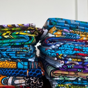 Tessuto Wax Stampato <span class=keywords><strong>Olandese</strong></span> Ankara Africano All'Ingrosso 100% Cotone, Tessuto Stampato a Cera su Doppio Lato per Tessili per la Casa - Product Image 2