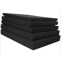 Feuille de mousse EVA ESD noire Leenol pour emballage, dureté EVA-38-40