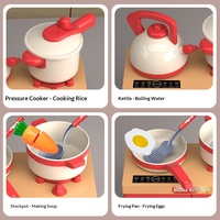 Jeu de cuisine en plastique pour faire semblant de faire des glaces, jouet éducatif pour enfants de 4 à 14 ans, unisexe