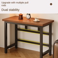 Étagère en PVC minimaliste rectangulaire murale, table étroite, usage domestique, établi multifonctionnel, table de préparation de cuisine, table de bar, rangement