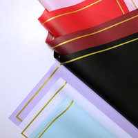 Papier d'emballage en film imperméable de style simple Phnom Penh pour bouquets - Vente en gros