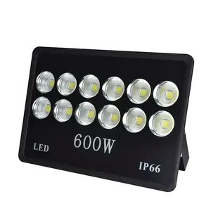 LED-Flutlicht Ip65 Wasserdichte Außen leuchten COB 50w 100w 150w 200w 300w 400w 600w Cool White LED-Flutlichter