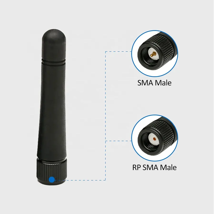 External Rubber Lorawan 868 MHz 915 MHz Antenna for Gateway Device