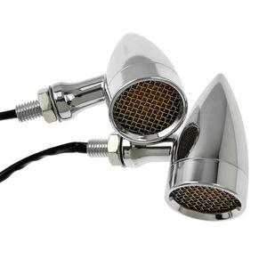 <span class=keywords><strong>Clignotant</strong></span> LED noir chromé 10 mm pour moto, feu stop <span class=keywords><strong>clignotant</strong></span> pour Harley <span class=keywords><strong>Chopper</strong></span> Cruiser Custom pour Honda - Product Image 5