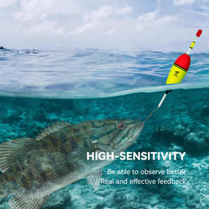 Desain baru <span class=keywords><strong>Fashion</strong></span> ABS pelampung 82.3mm Dia 10 buah LED memancing mengapung terbuat dari EVA dan PVC untuk aktivitas memancing luar ruangan - Product Image 2