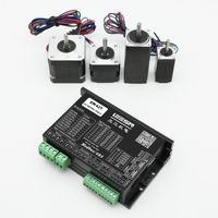 Kit moteur pas à pas Nema 17 haute performance LEESN avec pilote de moteur numérique Modbus RTU RS485 24-80VDC pour machine CNC