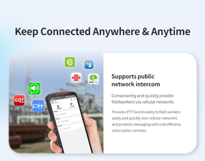 TC65 siêu gồ ghề PDA cầm tay máy tính di động Android Máy quét mã vạch với mt8791t CPU 8 + 128GB Android 13 GMS wifi6 5g mạng - Product Image 4