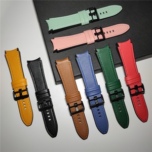 Correa de Cuero para Samsung <span class=keywords><strong>Galaxy</strong></span> <span class=keywords><strong>Watch</strong></span> 7, Correa Inteligente para <span class=keywords><strong>Watch</strong></span> 6 Classic 4 <span class=keywords><strong>5</strong></span>, Correa de Muñeca con Suela de Silicona, Accesorios - Product Image 3