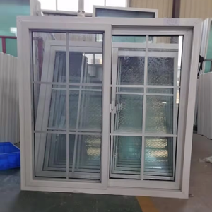 Özel yüksek kaliteli PVC sürgülü cam pencere <span class=keywords><strong>UPVC</strong></span> çift camlı sürgülü pencereler - Product Image 3