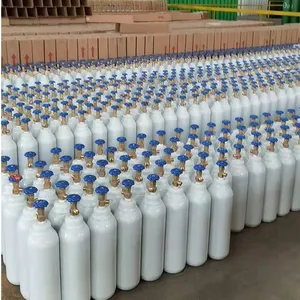 Precio de fábrica de alta calidad portátil 40L botella de tanque de oxígeno cilindro de Gas