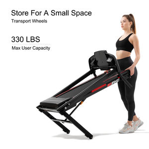 Gran oferta, cinta de correr 2.5HP silenciosa 330lbs, inclinaciones, 12 programas, cinta de correr plegable para el hogar, máquina de correr plegable, cinta de correr para ejercicio - Product Image 2