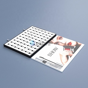 RECHI Tùy Chỉnh Truy Cập Acrylic Trang Điểm Bán Lẻ POS Hiển Thị Giá Đứng Cho Mascara Kem Quảng Cáo L Shape POP Hiển Thị Cho Son Môi - Product Image 4